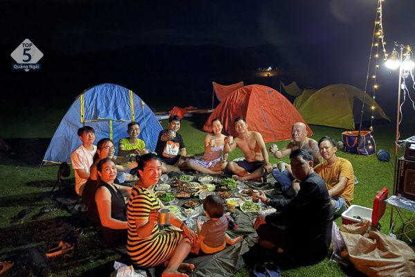 Một địa điểm cắm trại Hồ Liệt sơn lý tưởng cho gia đình và bạn bè