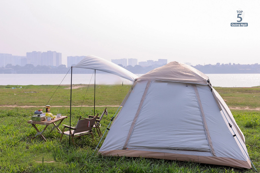 Lựa chọn view đẹp và tận hưởng buổi cắm trại trọn vẹn nhé